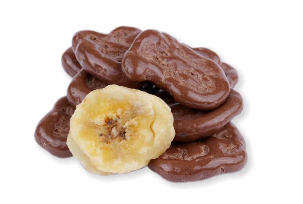 Banán chips v MLIEČNEJ čokoláde