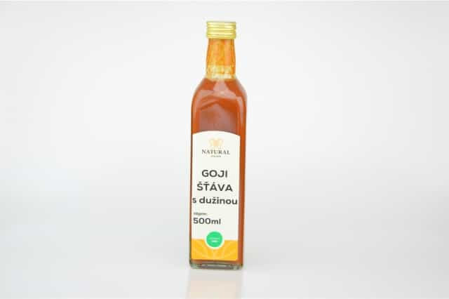 Goji šťava s dužinou - Natural 500ml