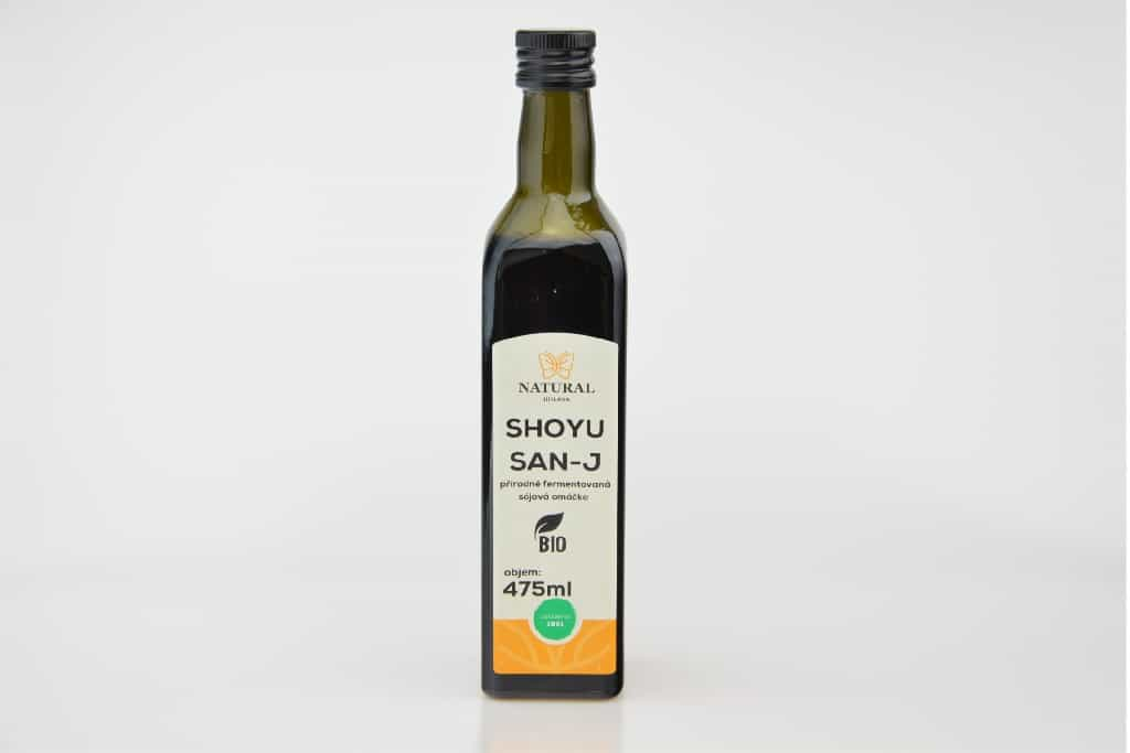 Shoyu san-j sójová omáčka BIO Natural 475ml