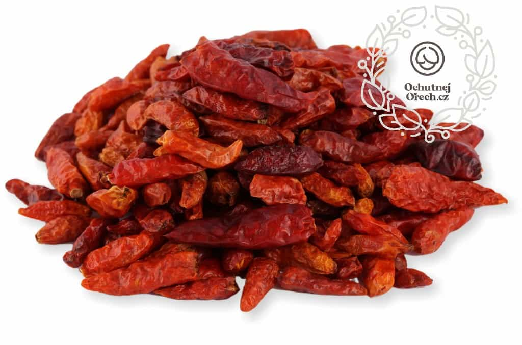 Chilli papričky celé 250 g