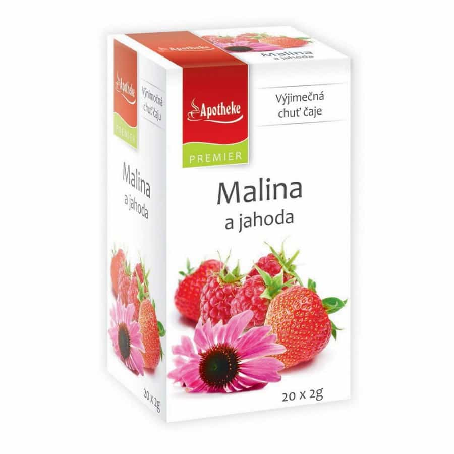 Apotheke Malina a jahoda 20 vrecúšok