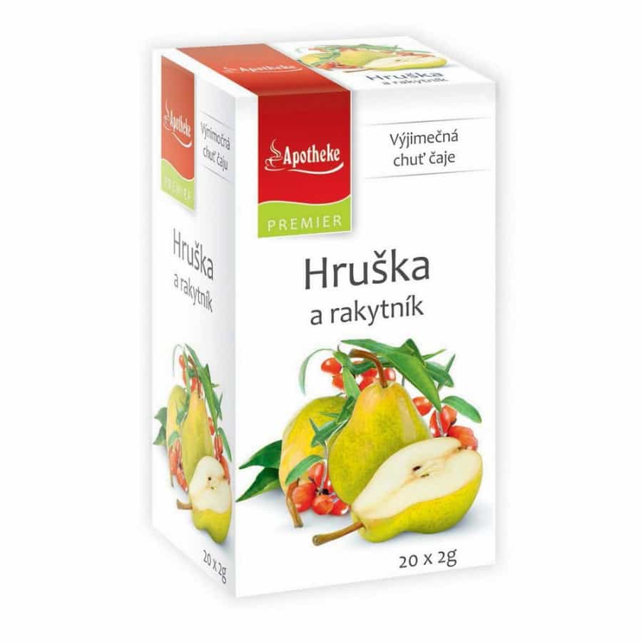 Apotheke Hruška a rakytník 20 vrecúšok