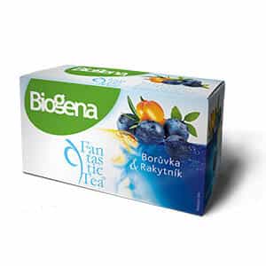 Biogena Čaj Fantastic Tea Čučoriedka a Rakytník 20 x 2 g
