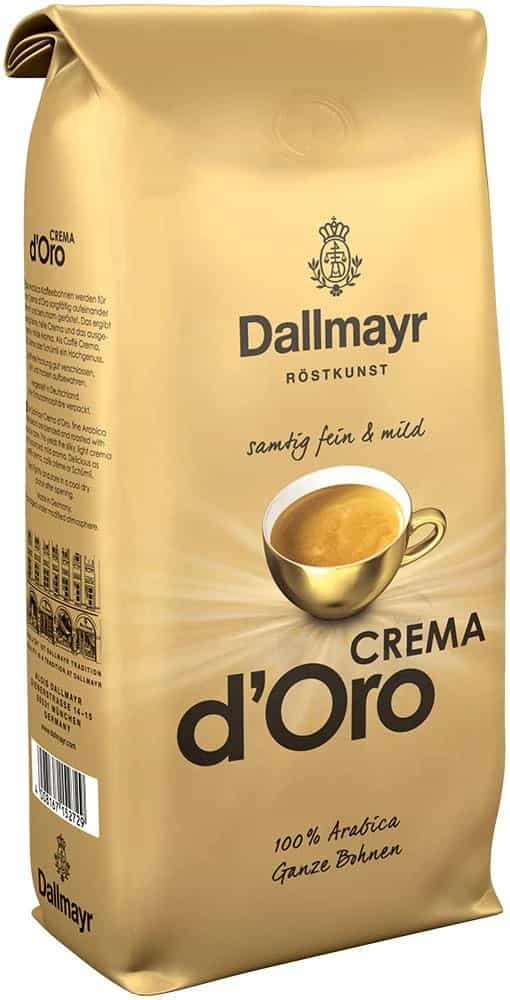 Dallmayr Crema d´Oro - zrnková káva PŘELOŽENO