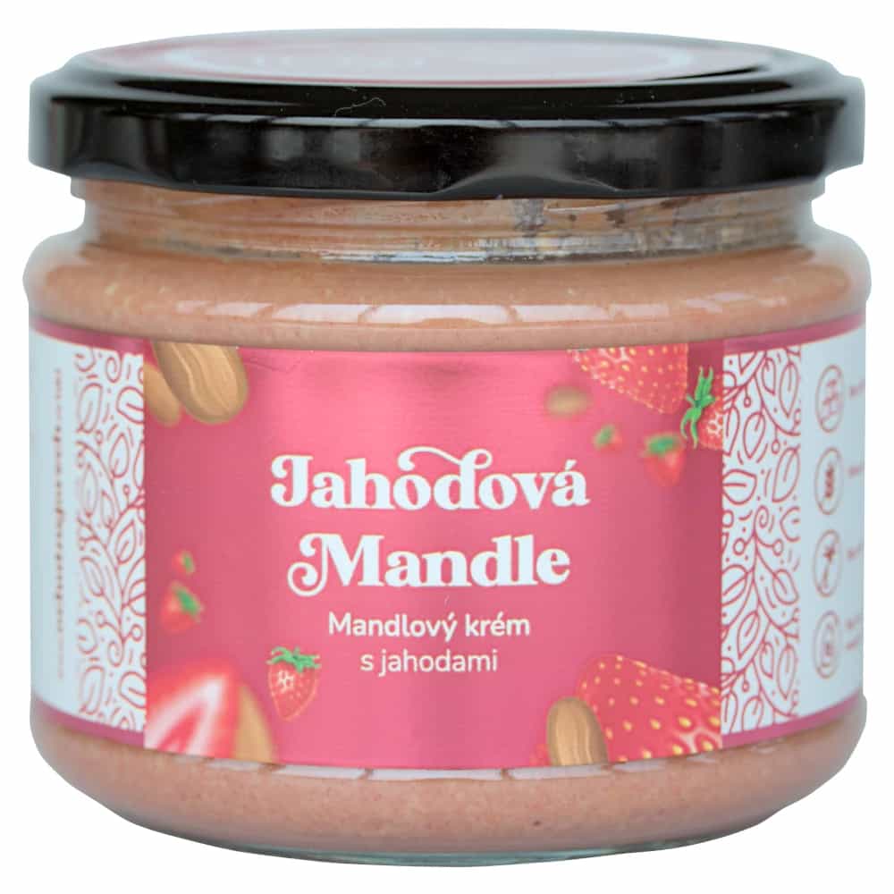 Krém jahodová mandľa
