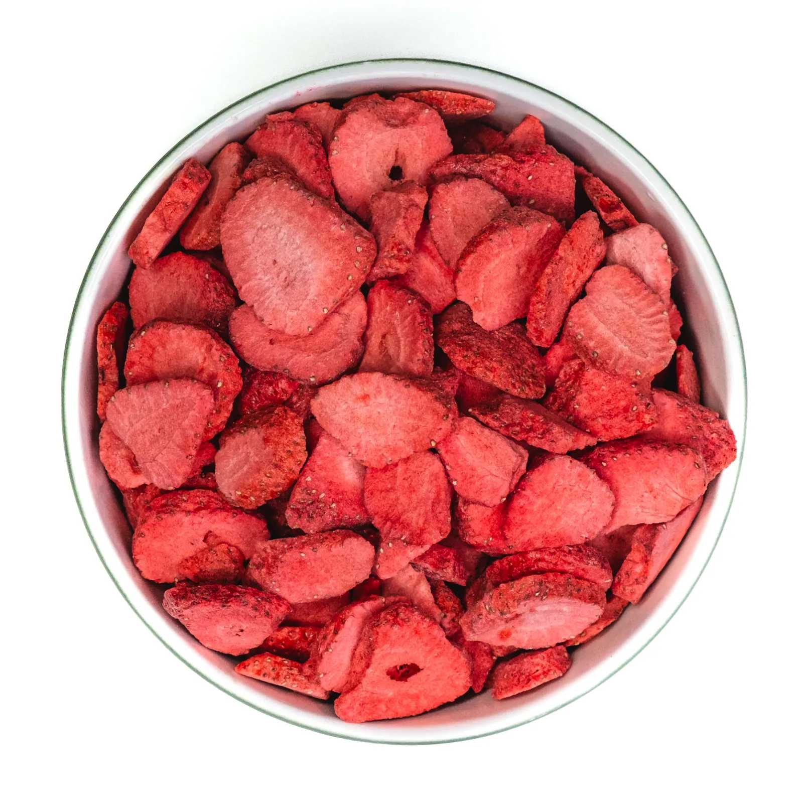 Lyofilizované jahody (mrazom sušené)