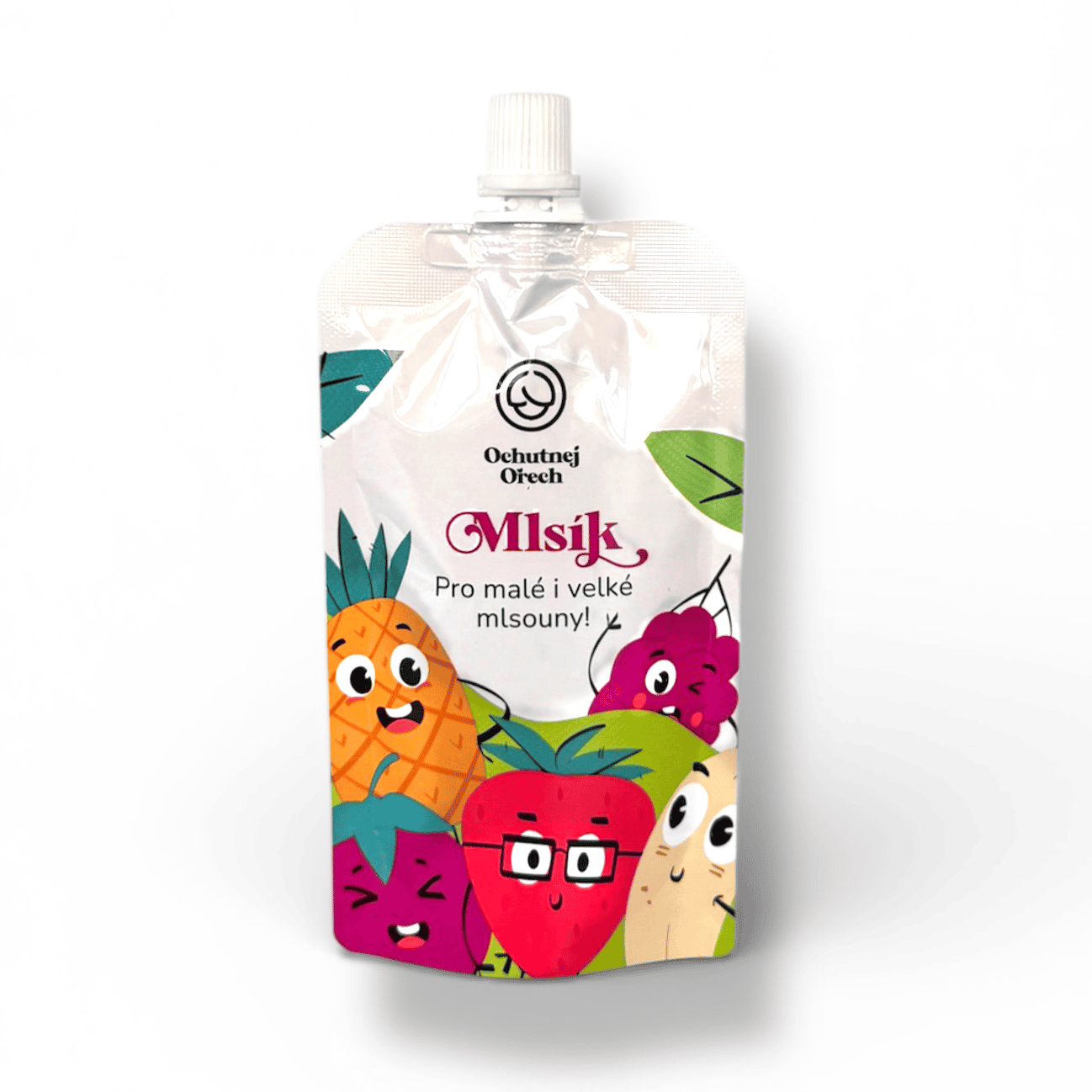 Mlsík taštička kešu s malinami