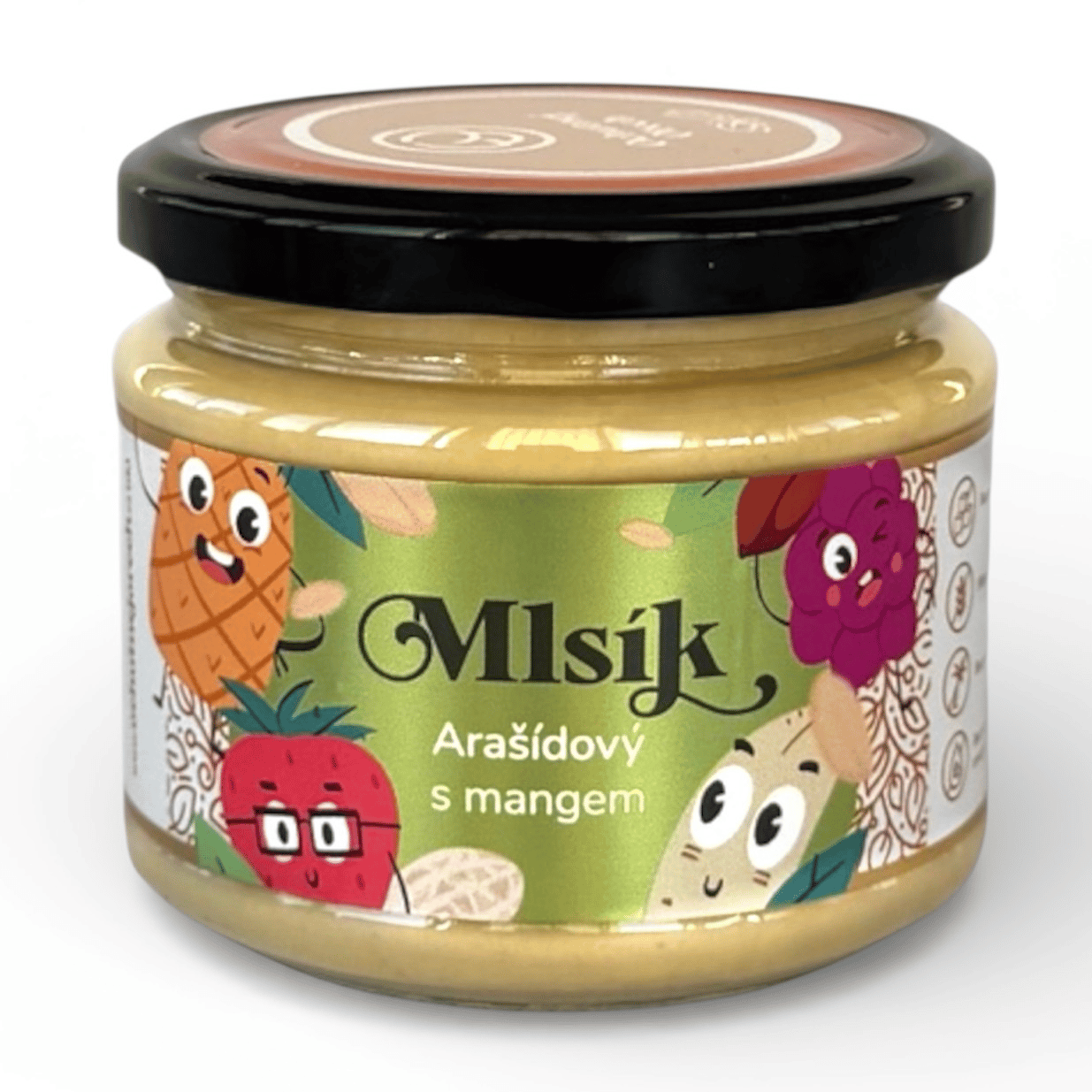 Mlsík krém arašidový s mangom