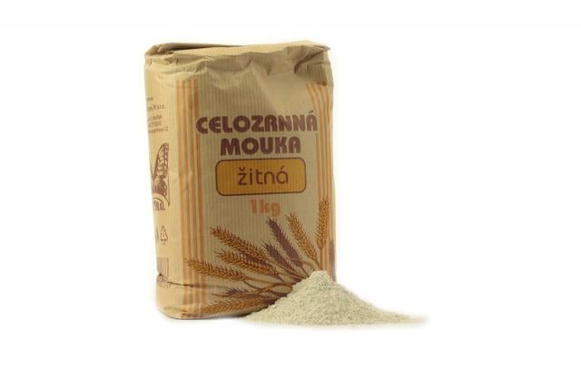 Múka celozrnná ražná - Natural 1000 g