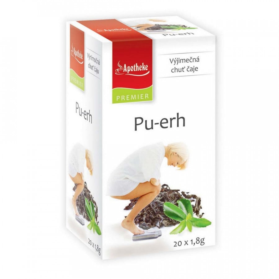 Apotheke Pu-erh čistý čierny čaj 20 vrecúšok