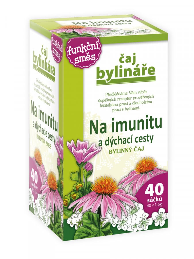 Apotheke Bylinkár Na imunitu a dýchacie cesty 40 vrecúšok