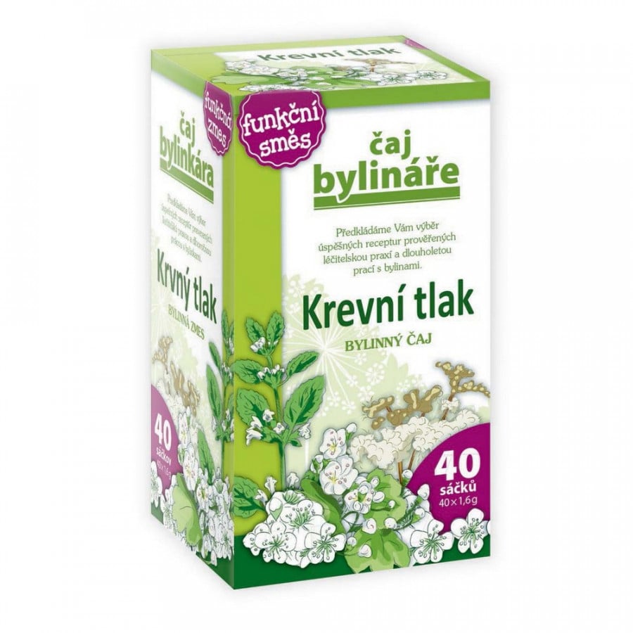 Apotheke Čaj Bylinkára Krvný tlak 40 vrecúšok