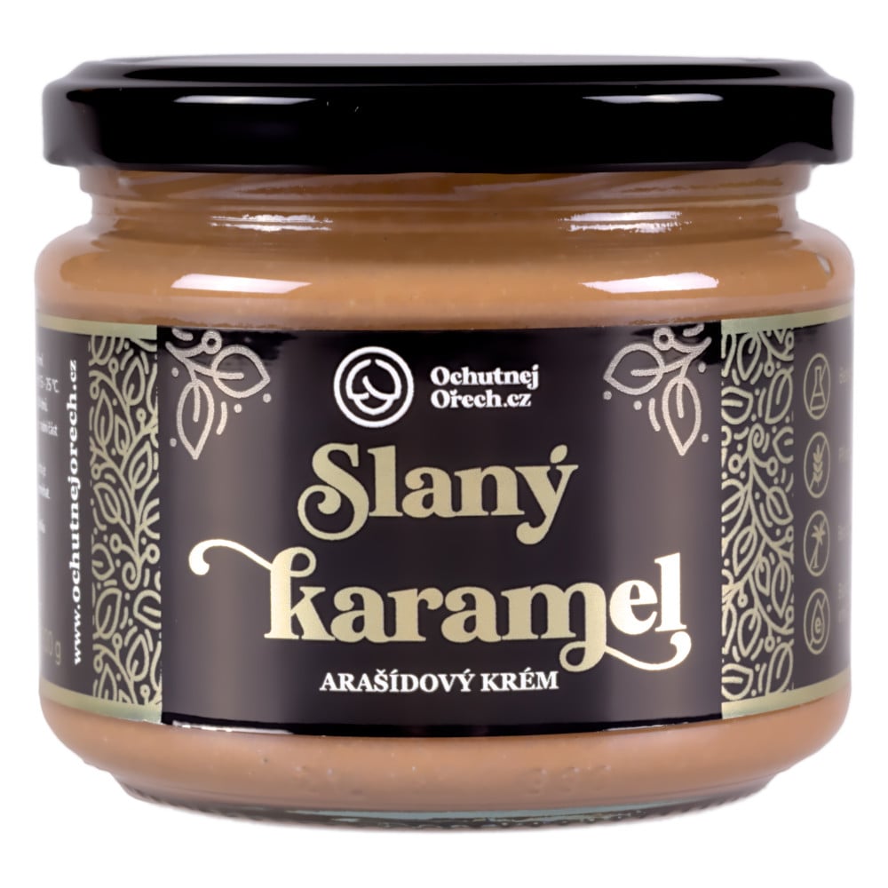 Arašidové maslo SLANÝ KARAMEL 300 g