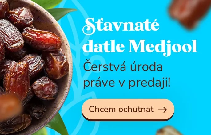 Čerstvá úroda Datlí Medjool práve v predaji