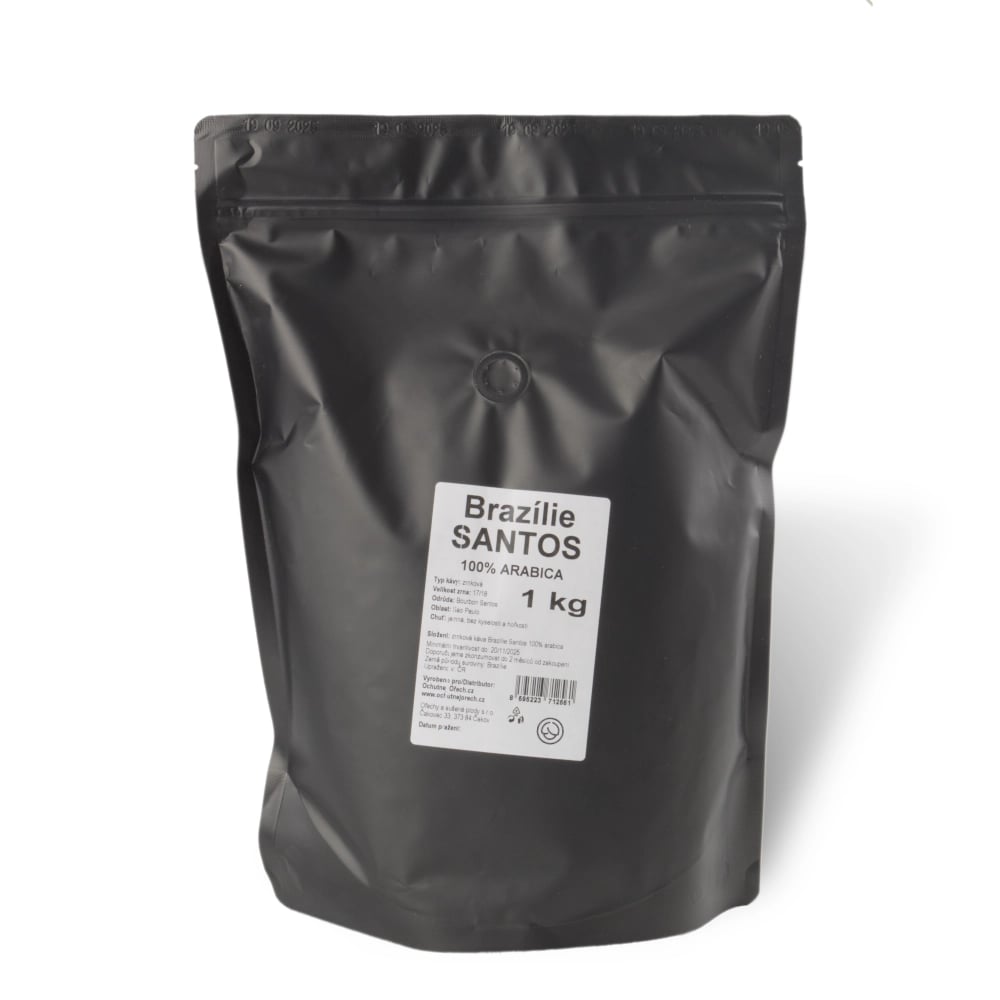 Káva BRAZÍLIA SANTOS 100 % ARABICA 1 kg