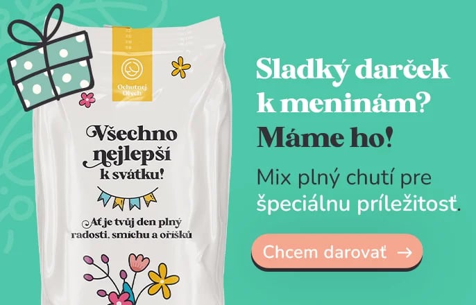 Hľadáš dokonalý darček k meninám?