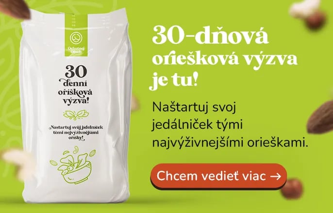 Pridaj sa tiež k našej 30-dňovej orieškovej výzve!