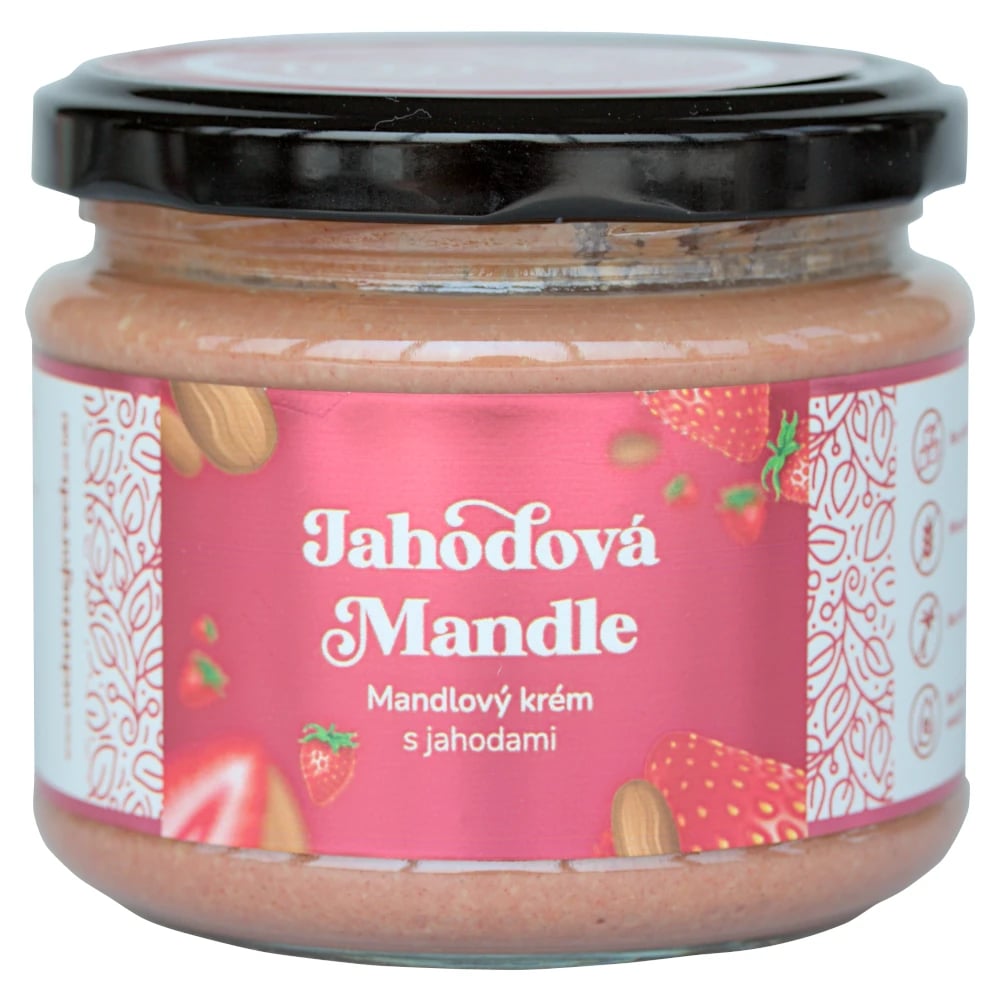 Krém jahodová mandľa