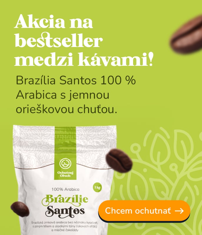  Akcia na kávu Santos!