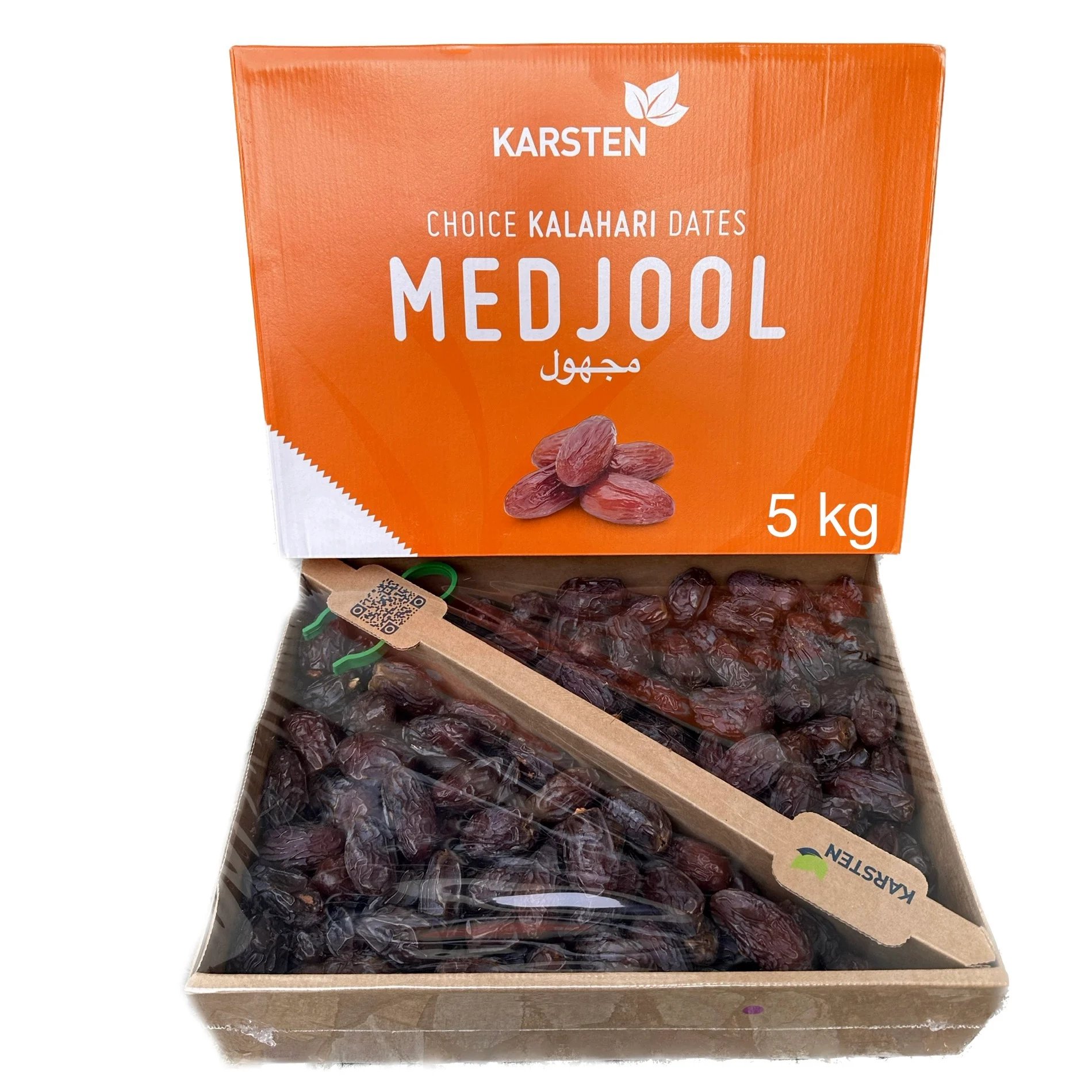 Datle medjool sú oproti ostatným datliam oveľa väčšie a šťavnatejšie. U nás sú navyše 100 % naturálne a neobsahujú žiadne konzervanty alebo pridaný cukor. Napriek tomu si vás datle medjool získajú svojou sladkou chuťou.