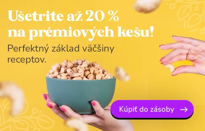 Prémiové kešu v akci!
