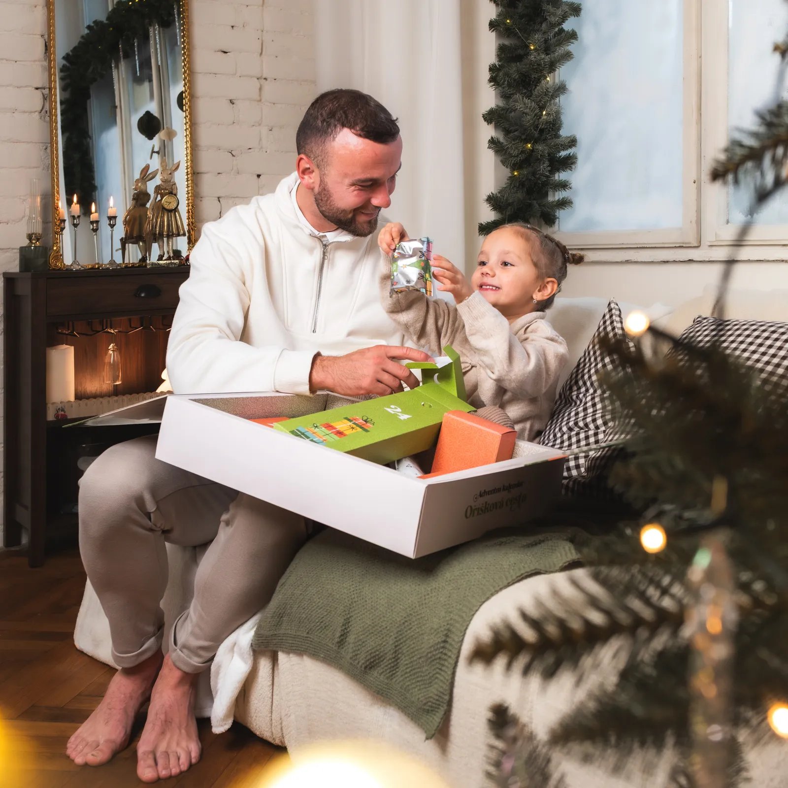 Adventný kalendár 2025: Oriešková cesta