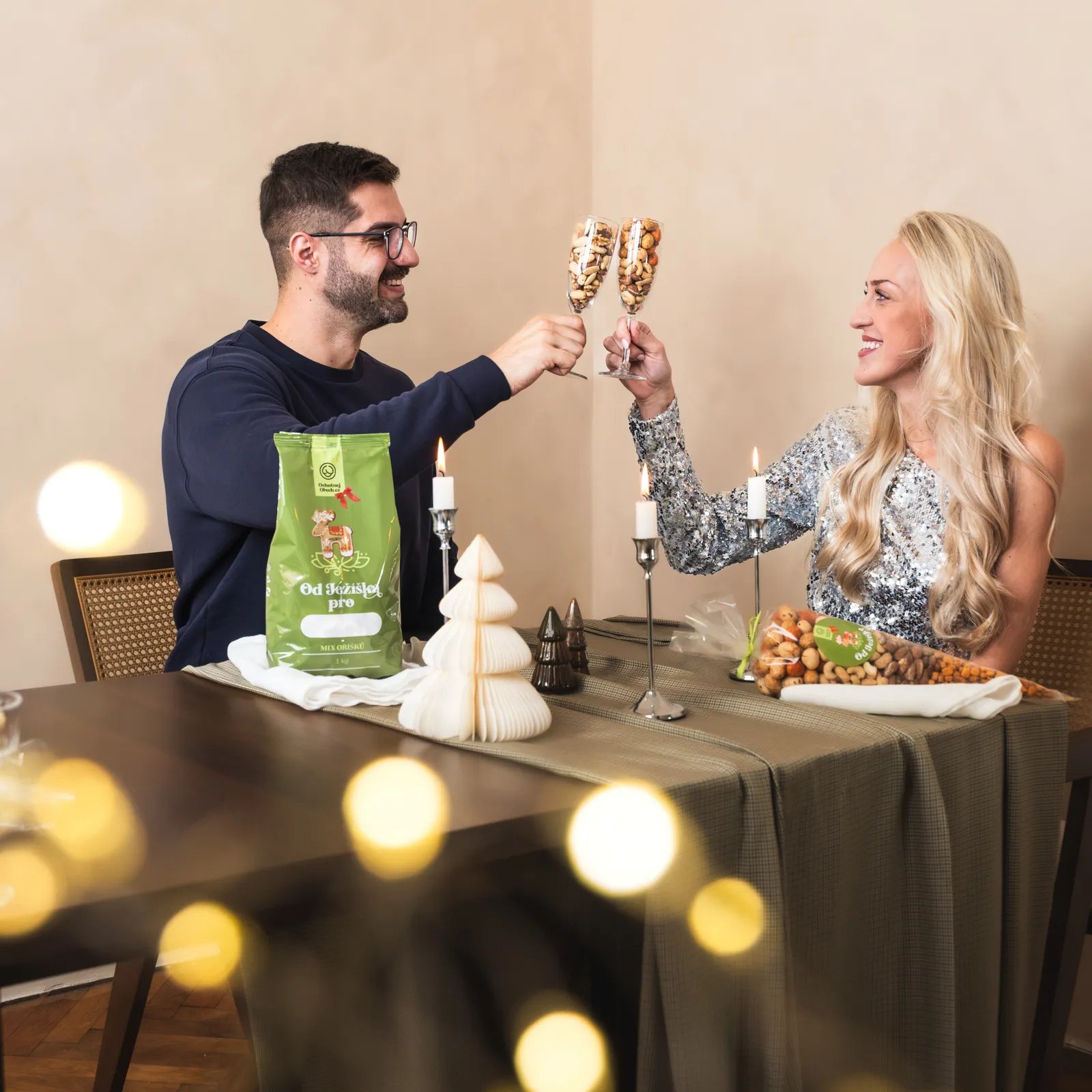  Darčekový kornút Od Ježiška 600 g