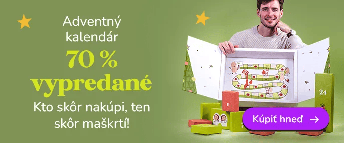Limitovaná edícia Adventného kalendára je skladom