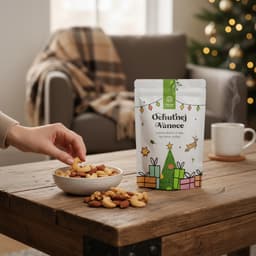 Ochutnaj Vianoce - údený mix mandlí a kešu