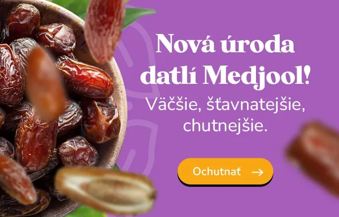 Nová úroda datlí Medjool!