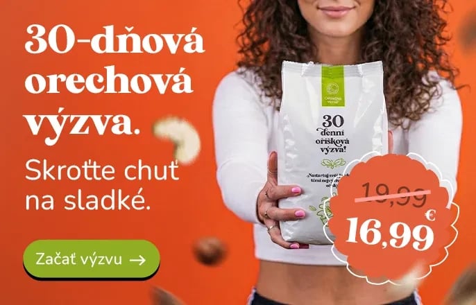 Pridaj sa tiež k našej 30-dňovej orieškovej výzve!
