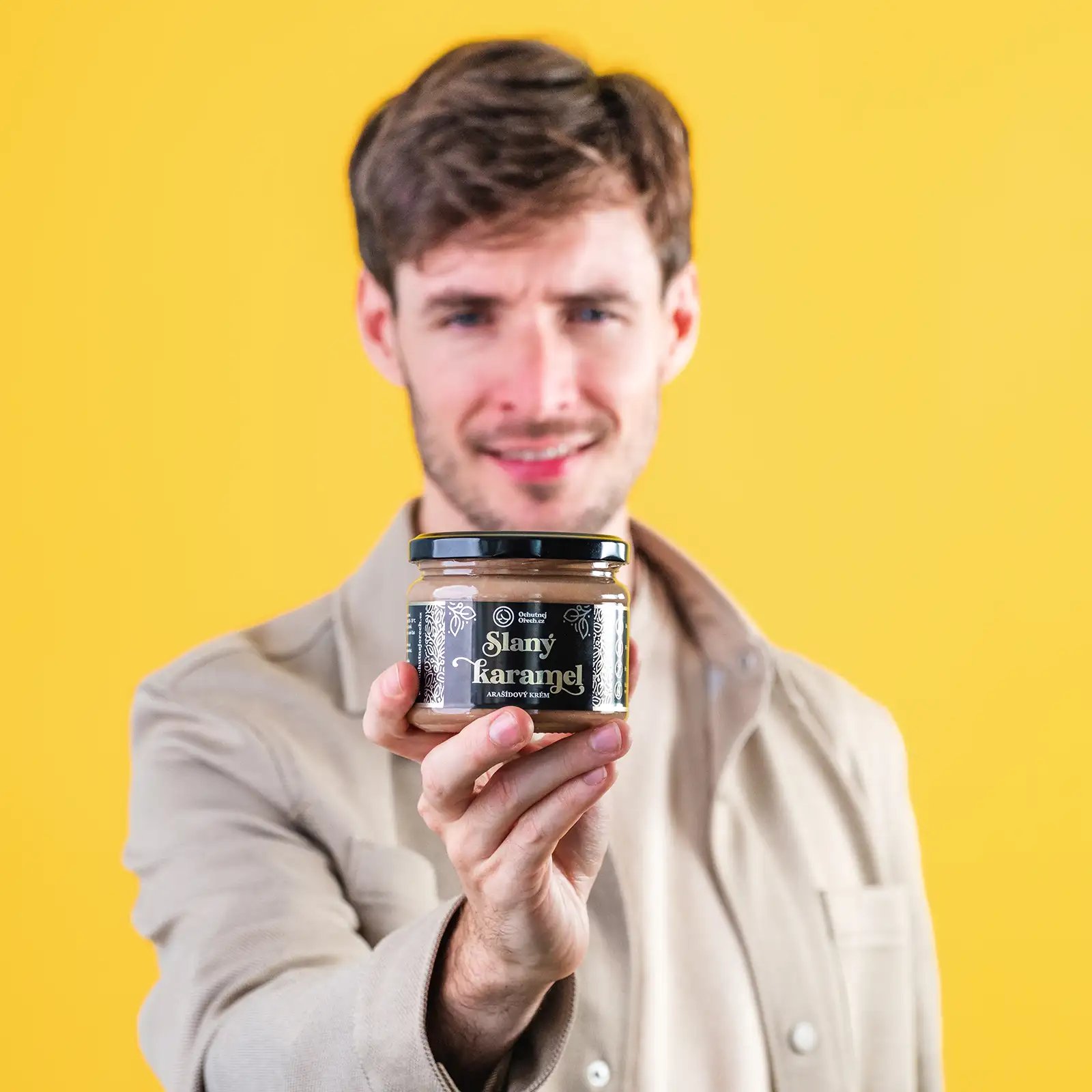 Arašidové maslo SLANÝ KARAMEL 300 g