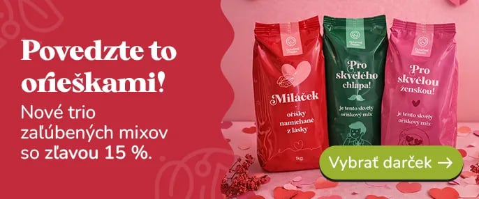 Darujte lásku, ktorá prechádza žalúdkom!