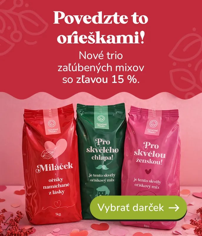 Darujte lásku, ktorá prechádza žalúdkom!