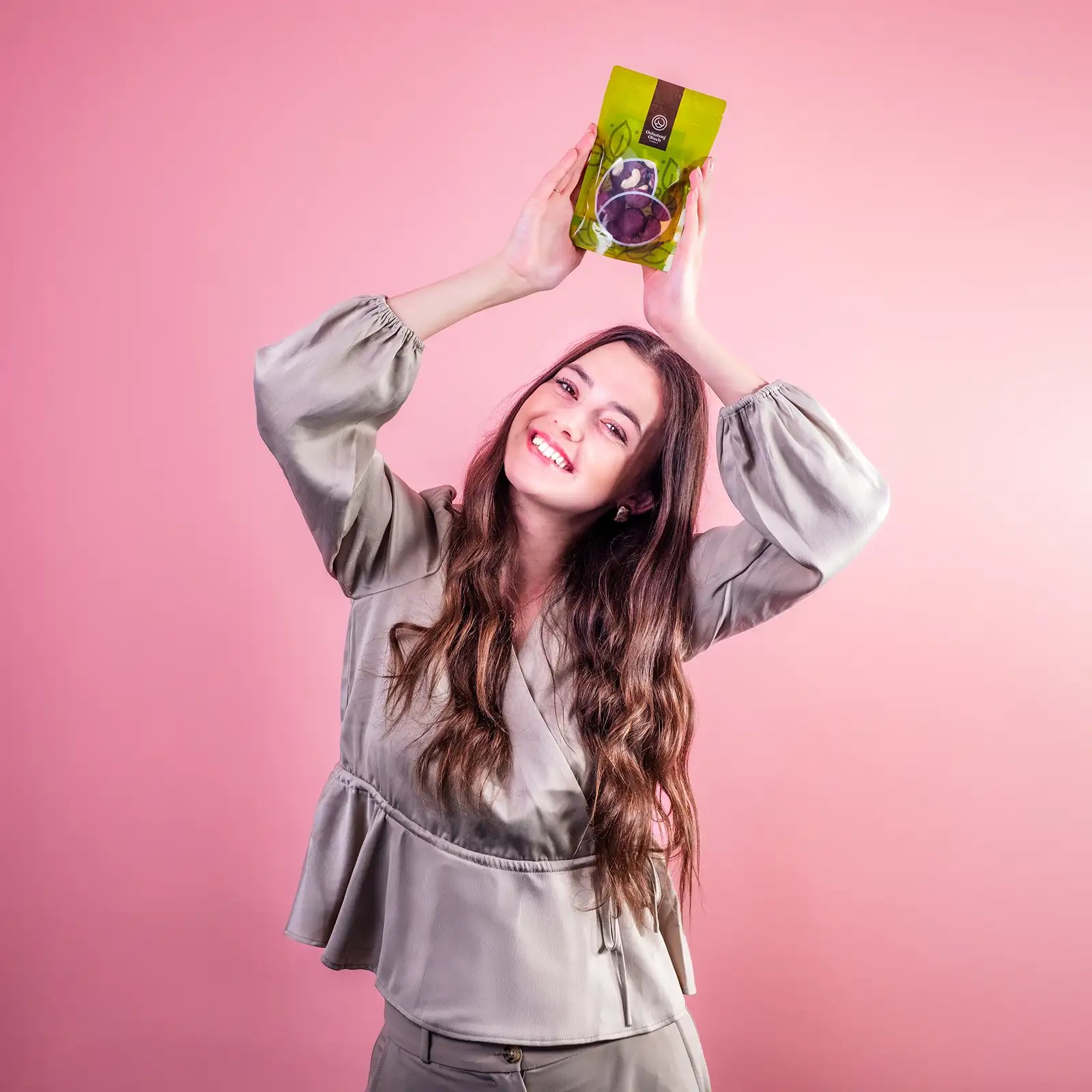 Zmrzlinový kopček čučoriedka a kešu