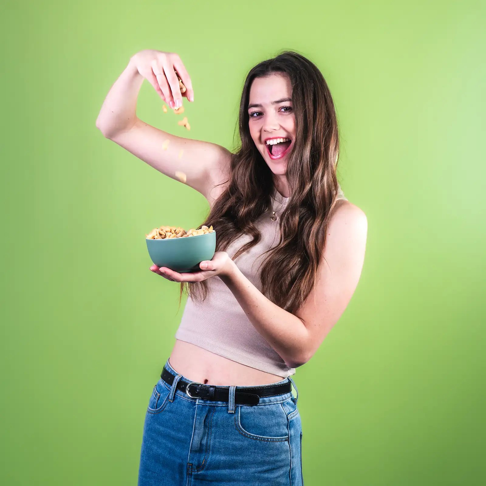 údené kešu orechy