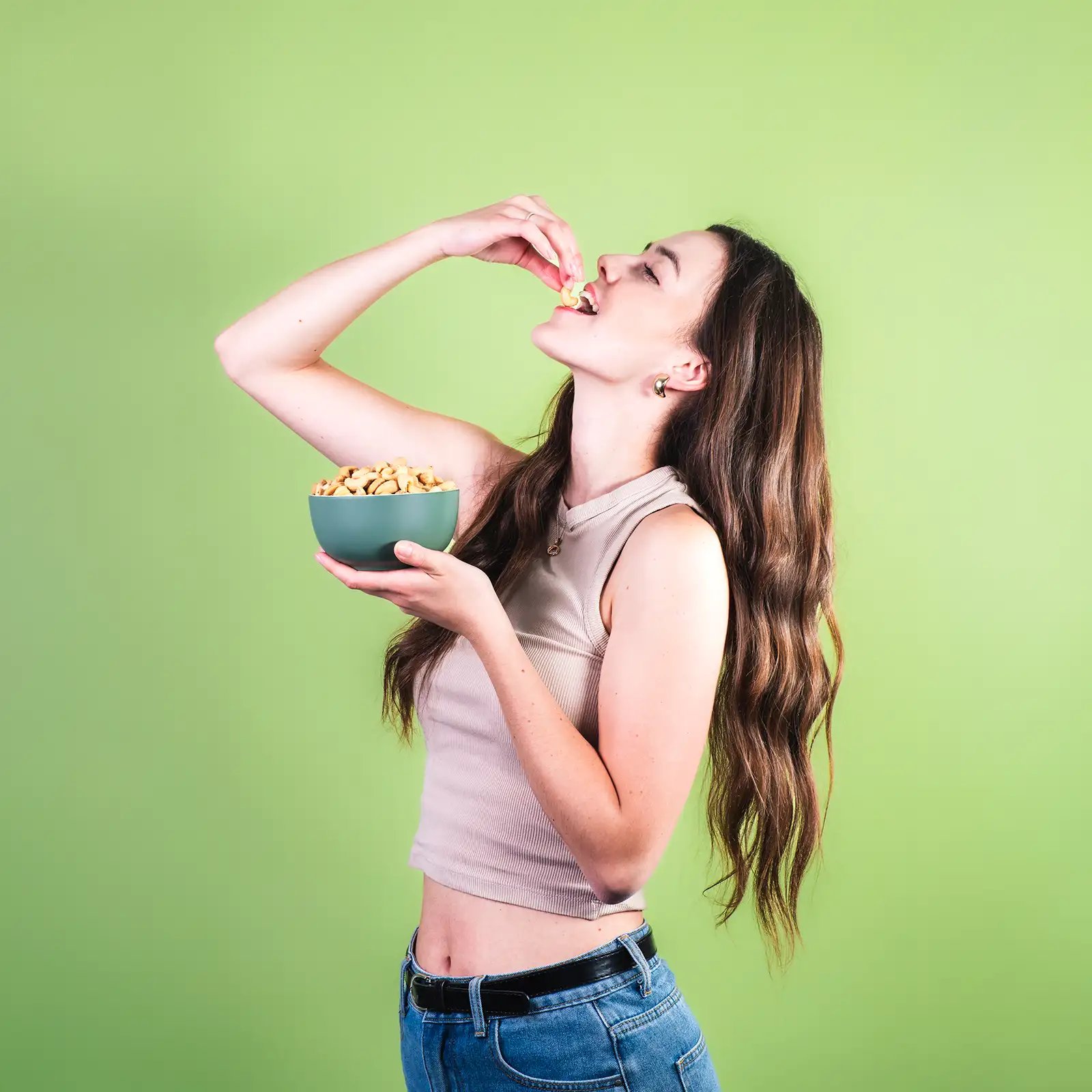 údené kešu orechy