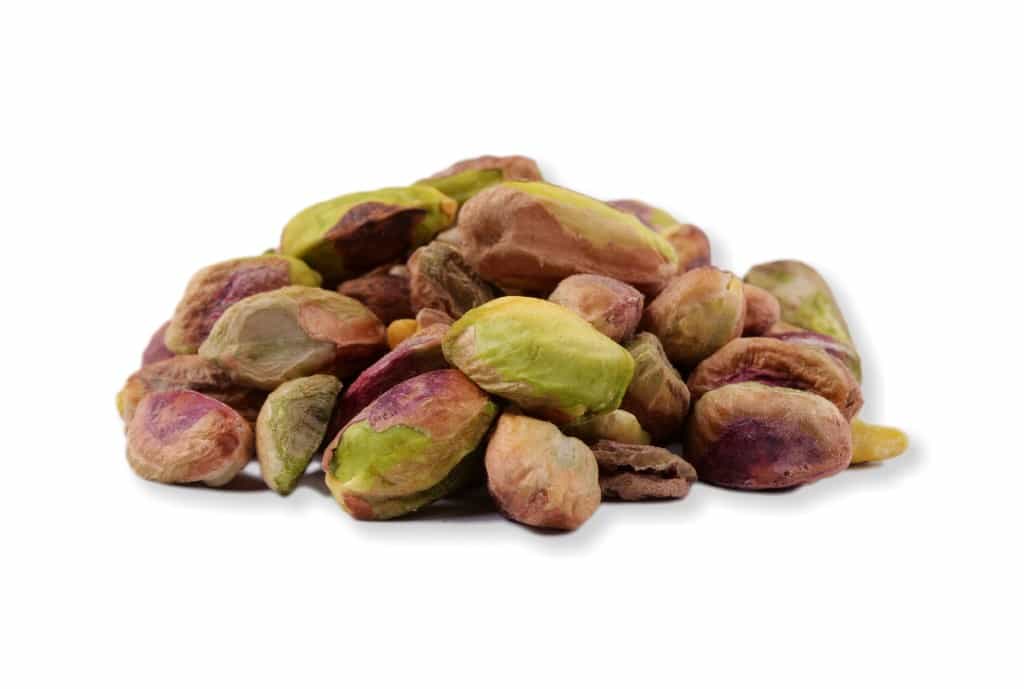 lúpané pistácie surové