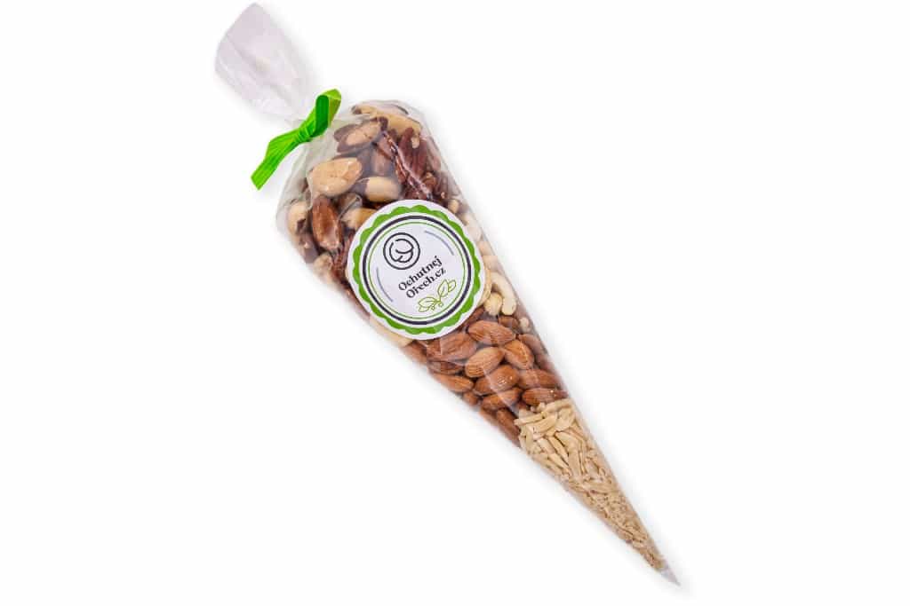 Darčekový kornút OCHUTNEJ OŘECH 300 g