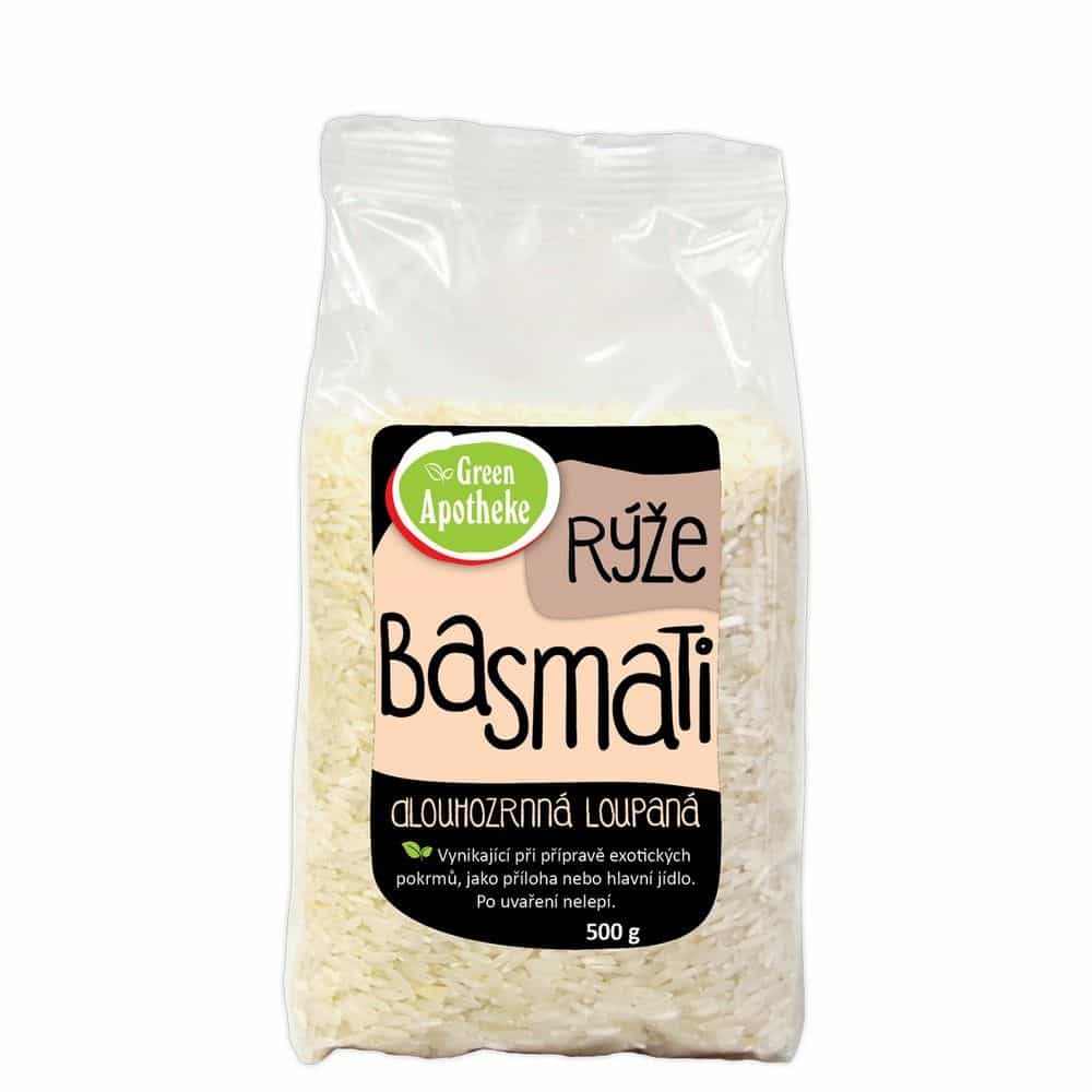 Green Apotheke Ryža basmati lúpaná biela