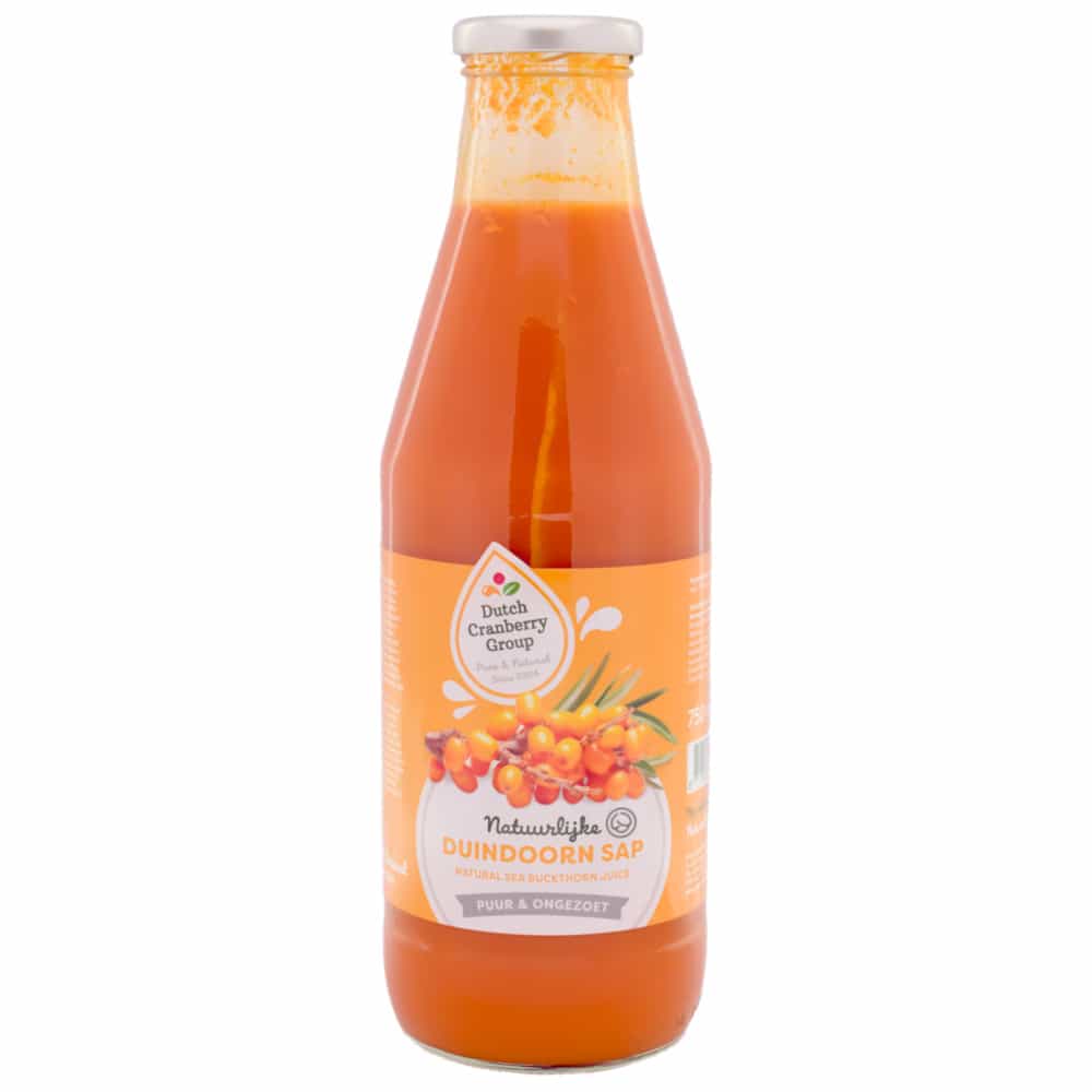 Rakytníková šťava 100 % bez cukru 750 ml