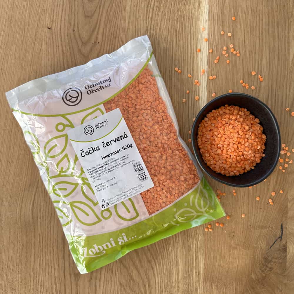 ČERVENÁ šošovica