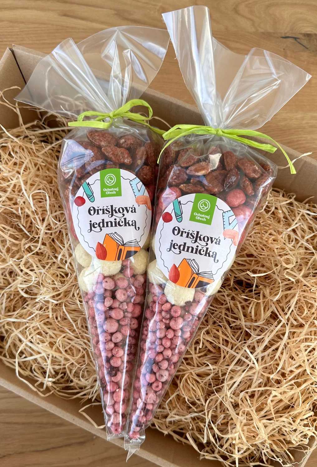 Darčekový kornút Oriešková jednotka