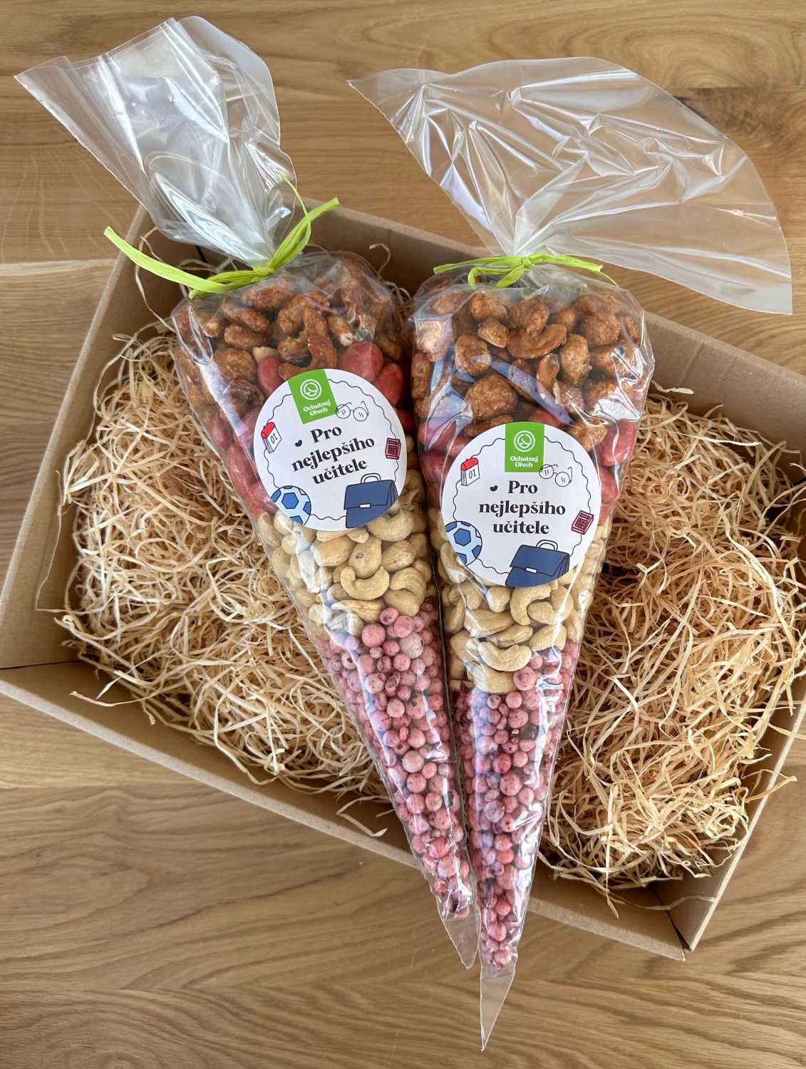 Darčekový kornút Pre najlepšieho učiteľa