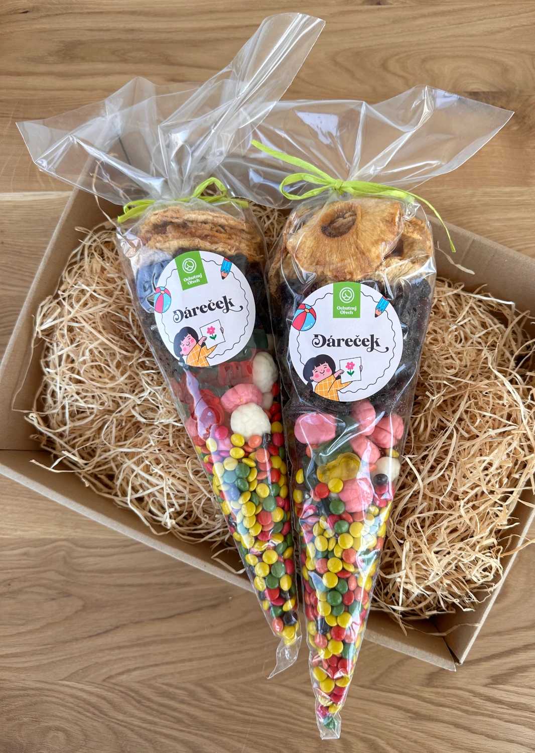 Darčekový kornút Darček