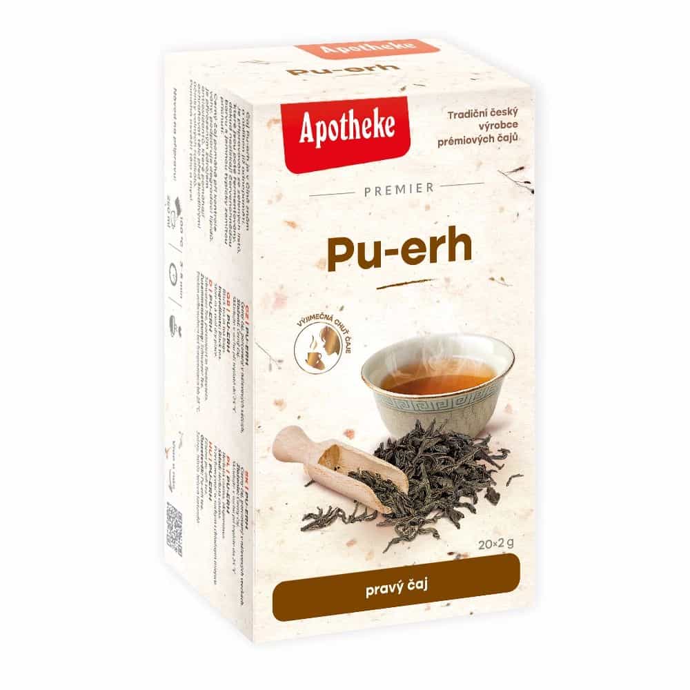 Apotheke Pu-erh čistý čierny čaj 20 vrecúšok