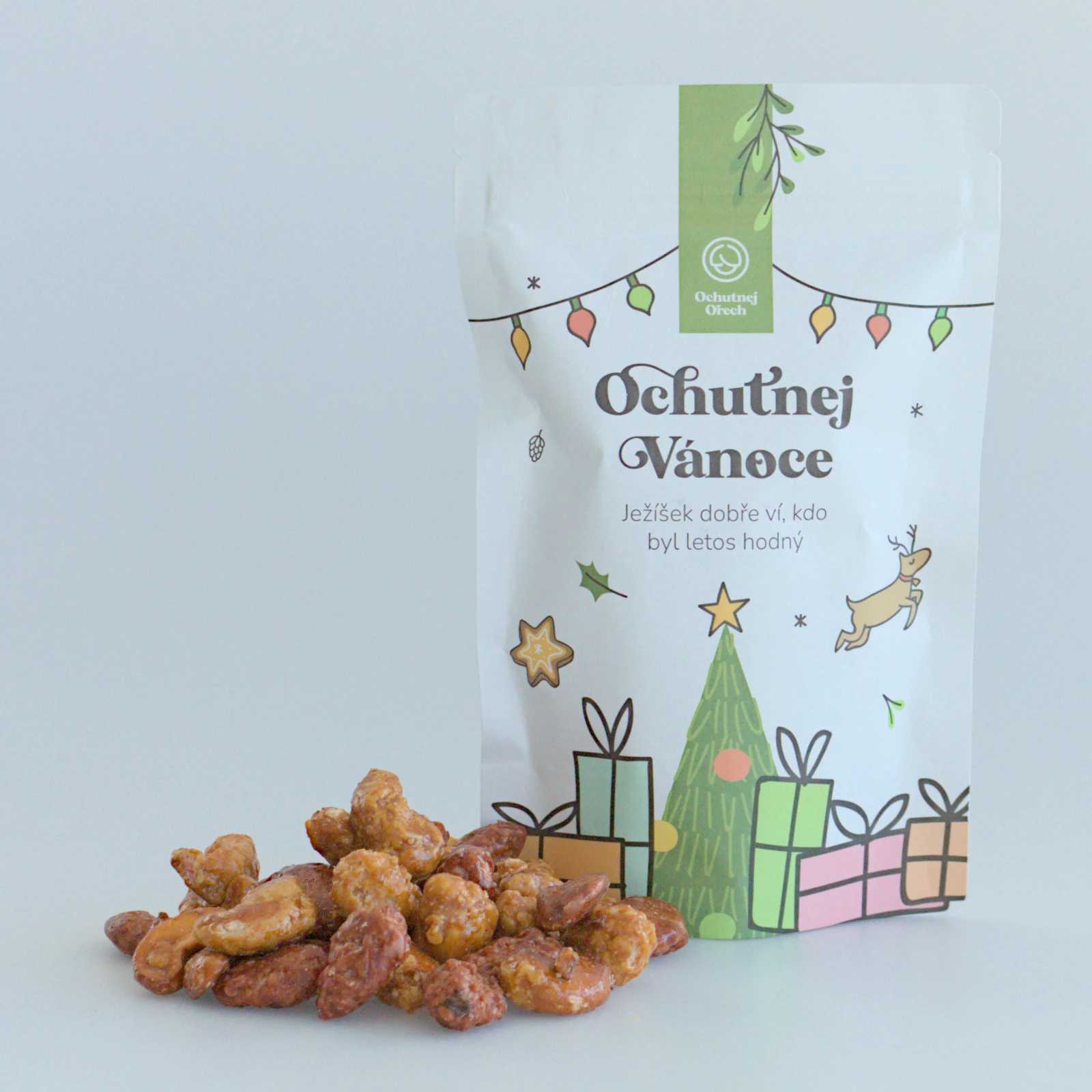 Ochutnaj Vianoce – karamelovo-škoricový mix kešu a mandlí