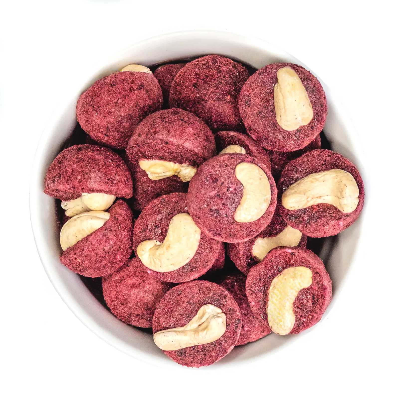 Zmrzlinový kopček čučoriedka a kešu