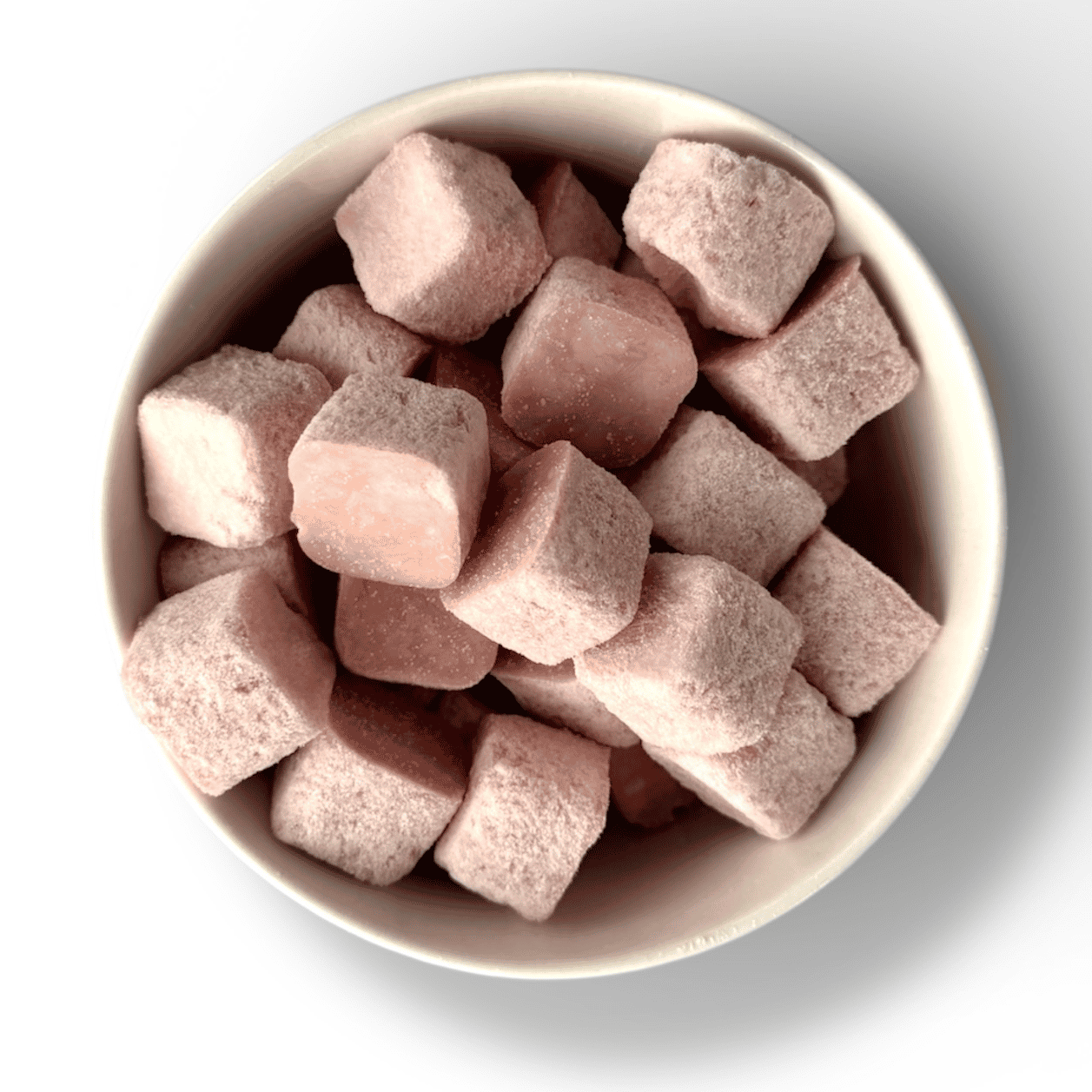 Lyofilizované kocky kokos - jablko - čerešňa