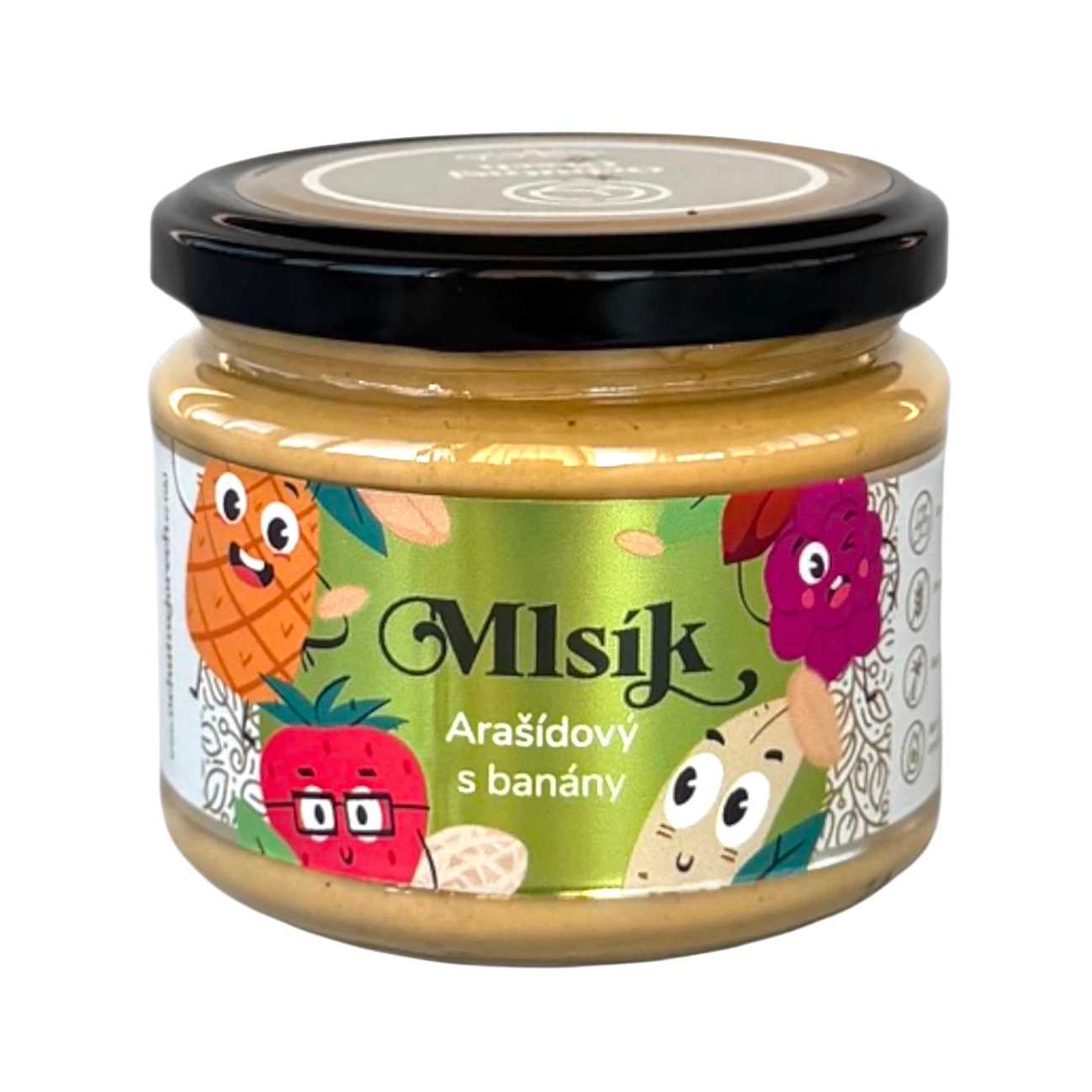 Mlsík arašidy s banánom